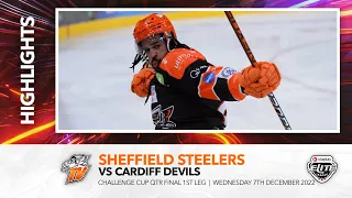 Sheffield Steelers v Cardiff Devils - Challenge Cup Qtr Final 1st Leg - 7th December 2022