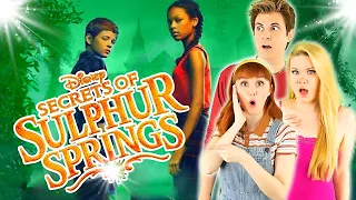 FIRST TIME Watching Disney *SECRETS OF SULPHUR SPRINGS* and It Shocked Us!