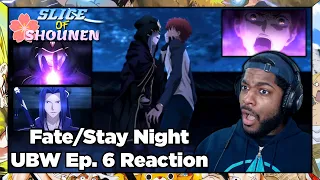CASTER & ASSASSIN ARE WORKING TOGETHER??? | Fate/Stay Night Unlimited Blade Works Episode 6 Reaction