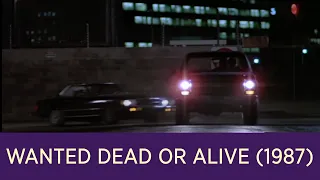 WANTED DEAD OR ALIVE (1987) - MERCEDES SL CAR CHASE