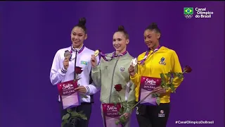 Award Ceremony ribbon final / Copa do Mundo de Ginástica Rítmica Sófia 2023