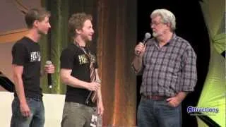 George Lucas Surprise Appearance at Star Wars Celebration VI - Detours panel