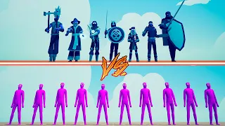 RANDOM WEAPON TEAM vs ICE TEAM - Totally Accurate Battle Simulator | TABS