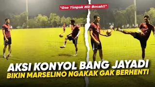 Timpuk Kepala Bocil Pakai Bola !! Kocaknya Jay Idzes Prank Marselino Sesi TC Indonesia vs Vietnam