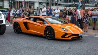 Lamborghini Aventador S - Acceleration Sounds & Driving in Monaco !