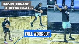 Nets Kevin Durant is looking healthy in NBA Workout