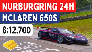 GT7 Lap Time Challenge - GOLD LAP GUIDE - NURBURGRING 24H - McLaren 650S