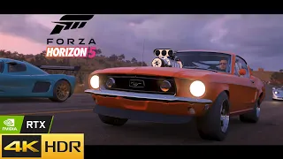 Forza Horizon 5 - Street Race | Horizon Callejera in 1968 FORD MUSTANG GT | 4k HDR Ultra Settings