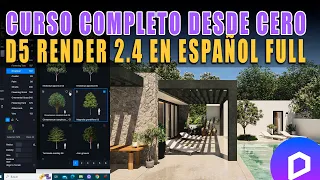 D5 RENDER 2.4 EL MEJOR CURSO EN ESPAÑOL DE CERO A NIVEL AVANZADO EN  UN SOLO VIDEO