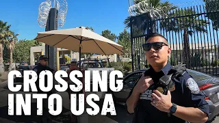 Crossing MEXICO - USA 🇺🇸 land border on a motorcycle |S6-E100|