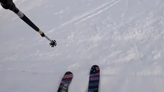 Skiing at Ak Tash, Bishkek, Kyrgyzstan