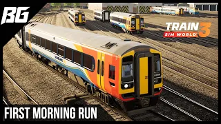 First Morning Run | Class 158 | Train Sim World 3