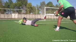 Kaleci Yer Çalışmaları ve Çabukluk Çeviklik Antrenmanı(Goalkeeper Training)