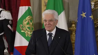 Intervento del Presidente Mattarella alla Cerimonia di consegna delle onorificenze OMRI