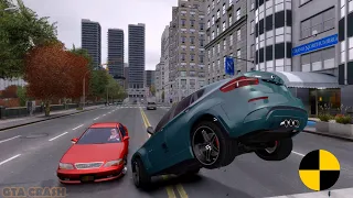 GTA 4 CRASH TESTING REAL CAR 113