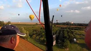 Ballonvaart met de D-OAFA tijdens Lorraine Mondial Air Balloons