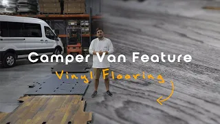 Custom Camper Van Flooring| Vinyl Flooring