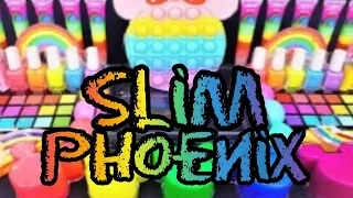 My Best Rainbow Slime Mixing Random Cute, shiny things into slime #ASMR #Satisfying #slimevideo #슬라임