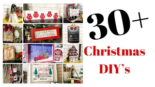 30+ CHRISTMAS DIYS THAT YOU'LL WANT TO RECREATE | DOLLAR TREE CHRISTMAS DIYS | CHRISTMAS DIYS