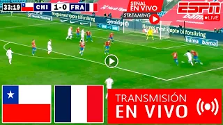 En Vivo: Chile vs. Francia, Ver Partido Chile vs. Francia EN VIVO Amistoso FIFA 2024 hoy