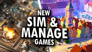 Simulation and Management games released in 2022/2023 by AAA & Indie developers for PC & consoles