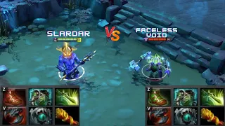 Dota 2 | Slardar vs Faceless Void | Full Items