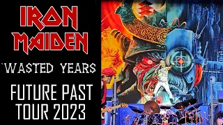 IRON MAIDEN LIVE "Wasted Years"🤘FUTURE PAST TOUR 2023 NORWAY