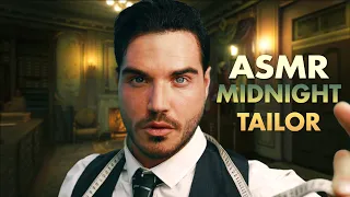 ASMR - 😴MIDNIGHT TAILOR✨ Measuring You | Suit Fitting | Victorian Role Play for Sleep! (Soft Spoken)