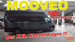 Der beste Kastenwagen✌Lang Hoch Geräumig👍 Wohnmobil Mooveo 63 XL mit Vollausstattung Roomtour👌