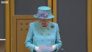 Queen praises 'remarkable' and 'forward looking' assembly   BBC News