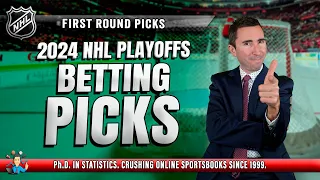 NHL PLAYOFFS BETTING PICKS  | FIRST ROUND PREDICTIONS BY PROFESSOR MJ #nhlpicks