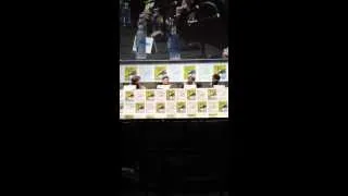 SDCC 2013 Supernatural Panel Dean and Jensen's Impala Fetish.