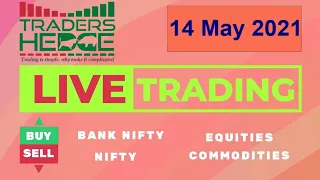 14 May Bank Nifty & Nifty #LiveTrading #Nifty #BankNifty Live Analysis #priceaction #tradershedge