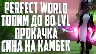 ТОПИМ ДО 80LVL ДОБИВАЕМ 500 КВЕСТОВ НА COMEBACK⚡PERFECT WORLD