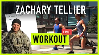 Zachary Tellier Wod Crossfit Partner Home Workout | Live