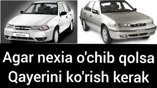 nexia1 va nexia2 yonmay qolsa qayerlarini ko'rish kerak foydali maslahat