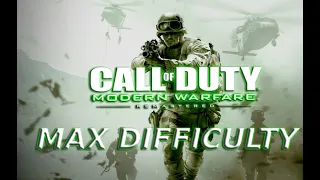 Call of Duty Modern Warfare Remastered (NO COMMENTARY) MAX DIFFICULTY