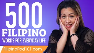 500 Filipino Words for Everyday Life - Basic Vocabulary #25