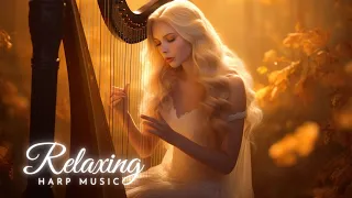 Beautiful Hymns Music   Relaxing Harp Music   Heavenly Background Music