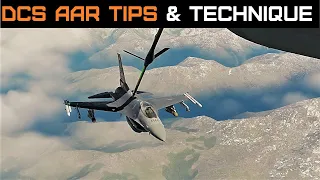 DCS Aerial Refueling Tips F-16C