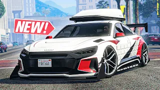 GTA 5 Online - NEW Obey Omnis E-GT Customization! (Audi E-Tron GT)