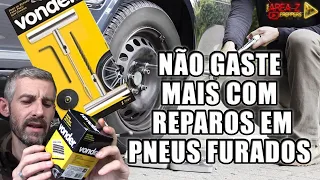 KIT DE REPARO DE PNEUS SEM CÂMARA VONDER - ECONOMIA SEM BORRACHARIA | OFICINA Z | #AREAZ