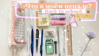 BACK TO SCHOOL 2022//Пенал в школу//Что в моём школьном пенале и рюкзаке?🏫✨