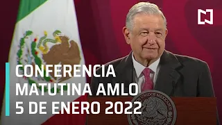 AMLO Conferencia Hoy / 5 de enero 2022