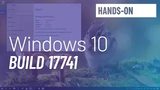 Windows 10 build 17741: It's officially version 1809