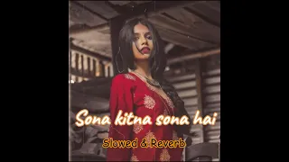 Sona kitna sona hai [ Rlowed & Reverb ] Udit N & Poornima | Hero No.1 | 90's Hits song