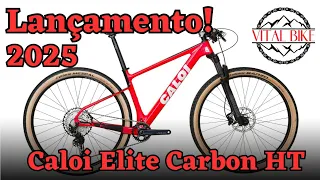 lançamento nova Caloi Elite Carbon HT 2025 | VITAL BIKE