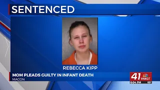 Macon mother pleads guilty in 2019 infant death