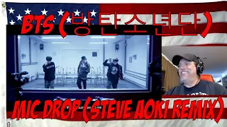 BTS (방탄소년단) 'MIC Drop (Steve Aoki Remix)' Official MV - REACTION - First time seeing actual BTS.
