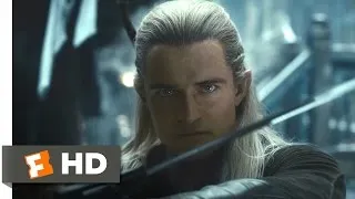 The Hobbit: The Desolation of Smaug - Legolas vs. the Orcs Scene (8/10) | Movieclips